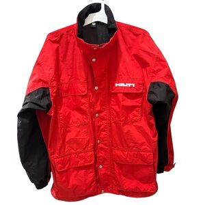 Hilti Tools Men's Red Lined Hooded Jacket size XL